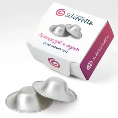SILVERETTE Silver Nursing Cups - Regular