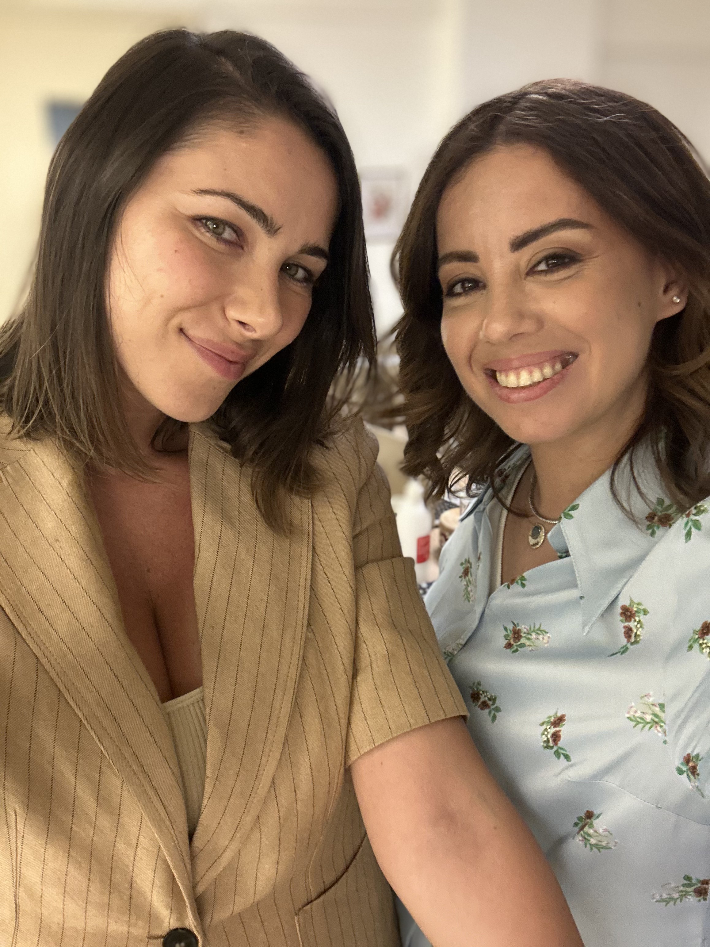 Sophia Maternity team member with a mother at the center